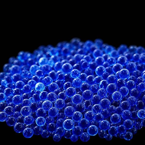 blue indicating silica gel